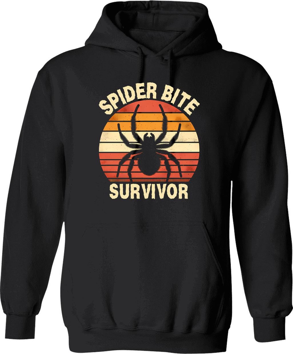 Funny Retro Pilot Goose Hoodie - Sarcastic Humor Graphic Hoodie - Black