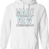 Funny Retro Spider Bite Survivor Humor Hoodie - White