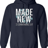 Funny Retro Spider Bite Survivor Humor Hoodie - Navy