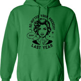 Funny Retro Vintage Railroad Engineer (1) Hoodie - Green