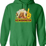 Funny Shirt - Eat Fresh Hoodie - Sarcastic Humor Graphic Hoodie - Green