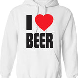 Funny Shirt - Happy Endings Hoodie - Sarcastic Humor Graphic Hoodie - White