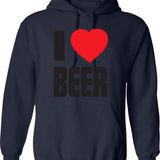 Funny Shirt - Happy Endings Hoodie - Sarcastic Humor Graphic Hoodie - Navy