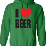 Funny Shirt - Happy Endings Hoodie - Sarcastic Humor Graphic Hoodie - Green
