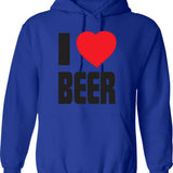 Funny Shirt - Happy Endings Hoodie - Sarcastic Humor Graphic Hoodie - Blue