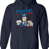 Funny Shirt - No Ma'am Hoodie - Sarcastic Humor Graphic Hoodie - Navy