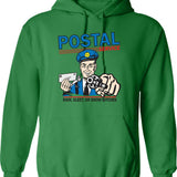 Funny Shirt - No Ma'am Hoodie - Sarcastic Humor Graphic Hoodie - Green