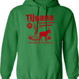 Funny Shirt - Sloppy Seconds Hoodie - Sarcastic Humor Graphic Hoodie - Green