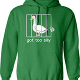 Funny Shirt Wizards Dancing Tshirt Vintage Fantasy Rave Party Hoodie - Green