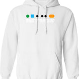 Funny Sir Racha 2 Hoodie - Sarcastic Humor Graphic Hoodie - White