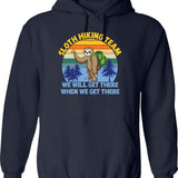 Funny Ski Skier Or Snowboard What's Your Sign Gift Hoodie - Navy