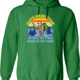 Funny Ski Skier Or Snowboard What's Your Sign Gift Hoodie - Green