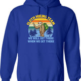 Funny Ski Skier Or Snowboard What's Your Sign Gift Hoodie - Blue