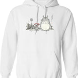 Funny Stickman Hoodie - Sarcastic Humor Graphic Hoodie - White