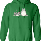 Funny Stickman Hoodie - Sarcastic Humor Graphic Hoodie - Green