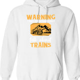Funny Tractor Farmer Therapy Vintage Farm Tractor Men Women Hoodie - White