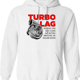 Funny Trucker Hoodie - Sarcastic Humor Graphic Hoodie - White