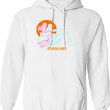 Funny Witch Vintage Dorothy I'll Get You My Pretty Hoodie - White
