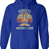 Funny Women's Biker Hoodie - Mermaids Who Love Motorcycles - Blue