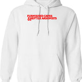 Furday The 13th Hoodie - Retro Graphic Pullover Hoodie for Men & Women - White