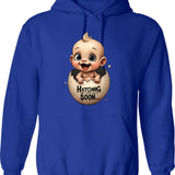 Future Mom - Baby On The Way Hoodie - Blue