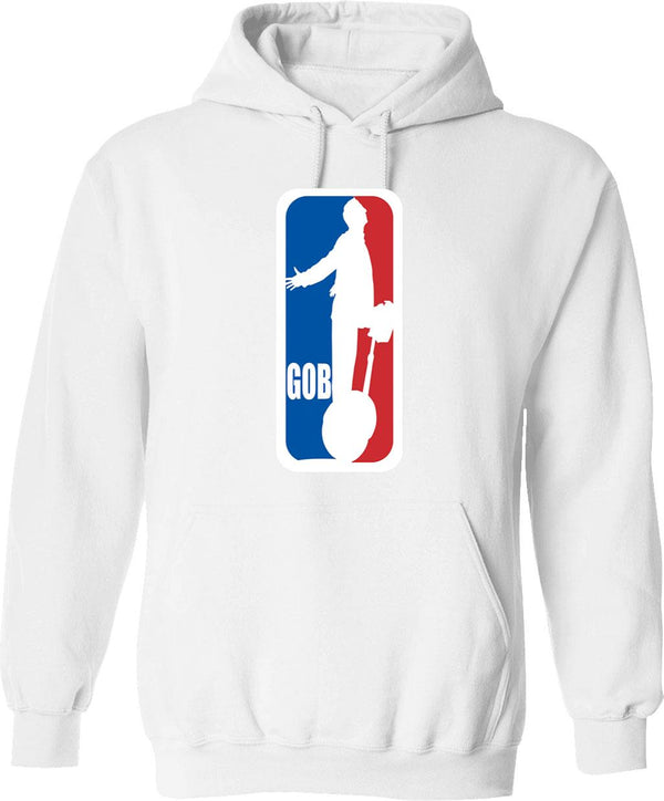 G-O-B Arrested Development Graphic Pullover Hoodie - White
