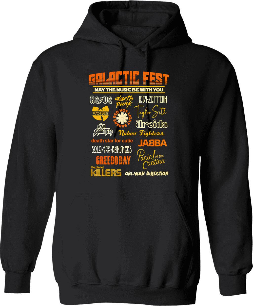 Fuzz. Electric Guitar Funny Gift For Musician Hoodie - Black