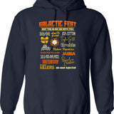 Fuzz. Electric Guitar Funny Gift For Musician Hoodie - Navy