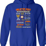 Fuzz. Electric Guitar Funny Gift For Musician Hoodie - Blue