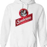 Galactic Golfers Hoodie - Retro Graphic Pullover Hoodie for Men & Women - White
