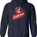 Galactic Golfers Hoodie - Retro Graphic Pullover Hoodie for Men & Women - Navy