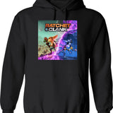 Game Over 8-bit Retro Vintage Style Hoodie - Black