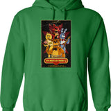 Game R And C Hoodie - Retro Graphic Pullover Hoodie for Men & Women - Green