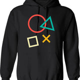 Game Vintage Movies Video Funny Gaming Hoodie - Black