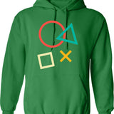 Game Vintage Movies Video Funny Gaming Hoodie - Green