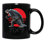 Gamera Attack Black Coffee Mug, Gift Coffee Mug - Black
