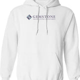 Gemma Collins 90s Vintage Hoodie - Retro Graphic Cosy Pullover - White