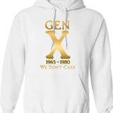 Gemstone Prayer Center Hoodie - Retro Graphic Pullover Hoodie for Men & Women - White