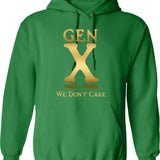 Gemstone Prayer Center Hoodie - Retro Graphic Pullover Hoodie for Men & Women - Green