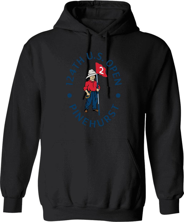 Generic 124th Us Open Pinehurst Resort Graphic Pullover Hoodie - Black
