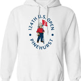 Generic 124th Us Open Pinehurst Resort Graphic Pullover Hoodie - White