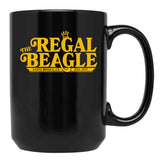 Generic The Regal Beagle Santa Monica Ca Est 1977 Logo Black Coffee Mug, Gift Coffee Mug