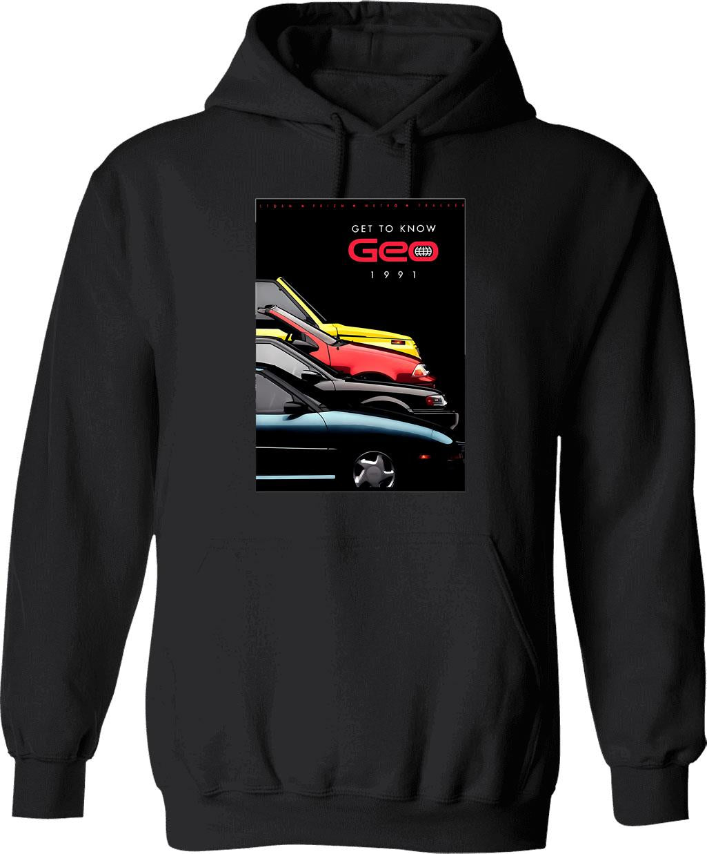 Generation X School Of Sarcasm Hoodie - Retro Graphic Pullover Hoodie for Men & Women - Black