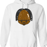 Gert Lush Loveheart Hoodie - Retro Graphic Pullover Hoodie for Men & Women - White