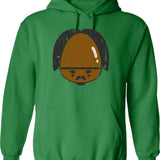 Gert Lush Loveheart Hoodie - Retro Graphic Pullover Hoodie for Men & Women - Green