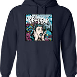 Gervonta Davis Hoodie - Retro Graphic Pullover Hoodie for Men & Women - Navy