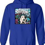 Gervonta Davis Hoodie - Retro Graphic Pullover Hoodie for Men & Women - Blue