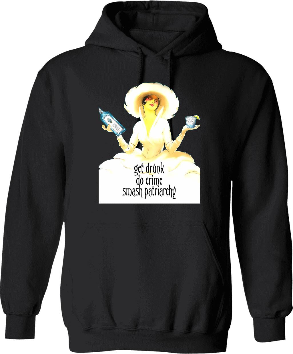Get Dead Bygones Hoodie - Retro Graphic Pullover Hoodie for Men & Women - Black