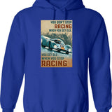Get Off The Internet I Need To Use The Phone Hoodie - Blue