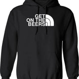 Get Old Car Racing Hoodie - Retro Graphic Pullover Hoodie for Men & Women - Black